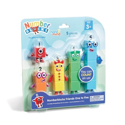 LEARNING RESOURCES Numberblocks Friends One to Five Figure Set by hand2mind