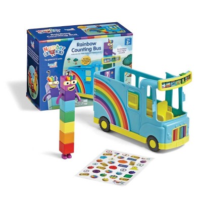 LEARNING RESOURCES Numberblocks Rainbow Counting Bus by hand2mind