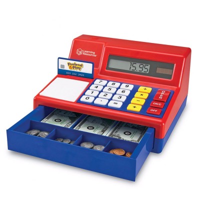 LEARNING RESOURCES Pretend & Play Calculator Cash Register