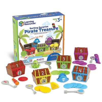 LEARNING RESOURCES Sorting Surprise Pirate Treasure