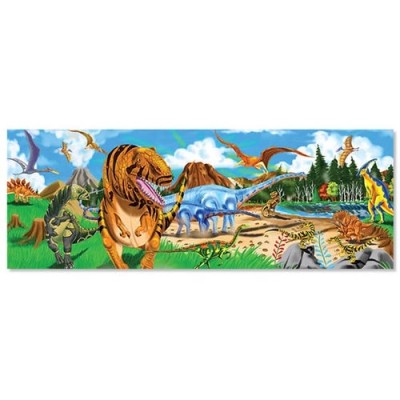 MELISSA & DOUG Land of Dinosaurs Floor Puzzle - 48 Pieces