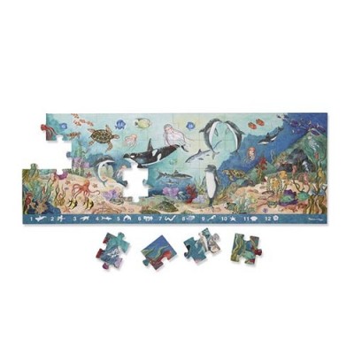 MELISSA & DOUG Search & Find Under the Sea Floor Puzzle - 48 pieces