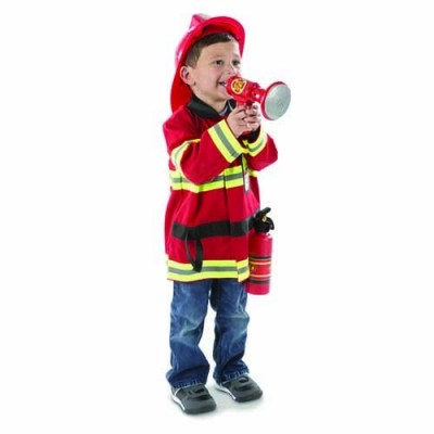 MELISSA & DOUG Fire Chief Role Play Costume Set