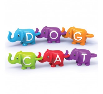 LEARNING RESOURCES Snap-n-Learn ABC Elephants