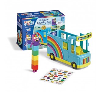 LEARNING RESOURCES Numberblocks Rainbow Counting Bus by hand2mind