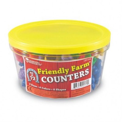 LEARNING RESOURCES Friendly Farm Counters