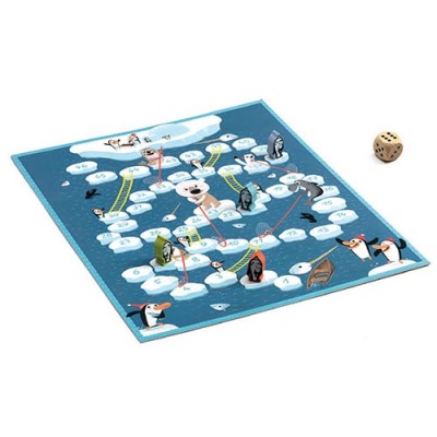 DJECO Snakes and Ladders - Classic Games