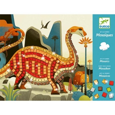 DJECO Dinosaurs Mosaics