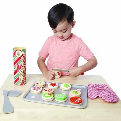MELISSA & DOUG Slice & Bake Christmas Cookie Play Set